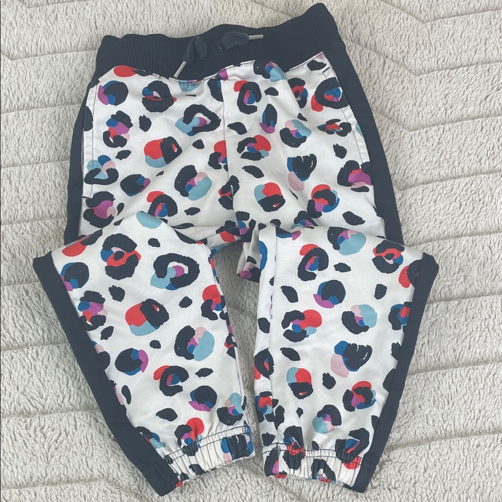 Hanna Andersson Multicolor Animal Print Drawstring Waist